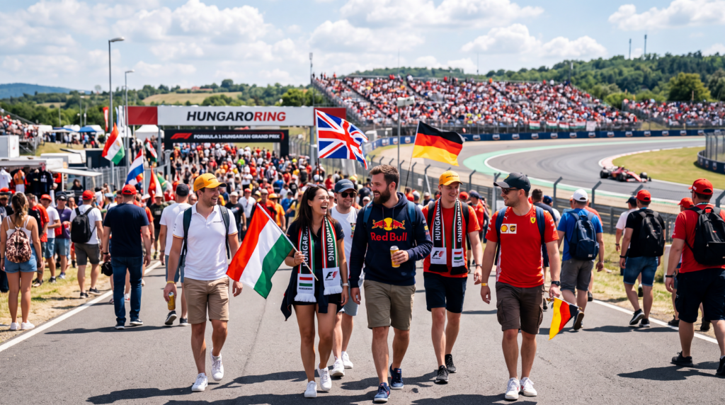 Grand Prix Wegier F1 - jak wygląda wyjazd kibiców